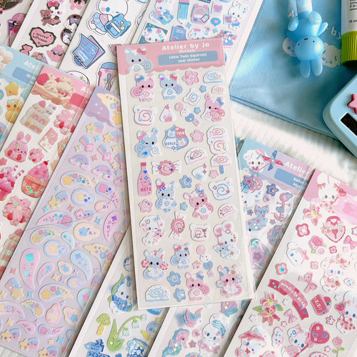 Atelier by Jo (Illusbyjo): Cute Deco Stickers and Stationery