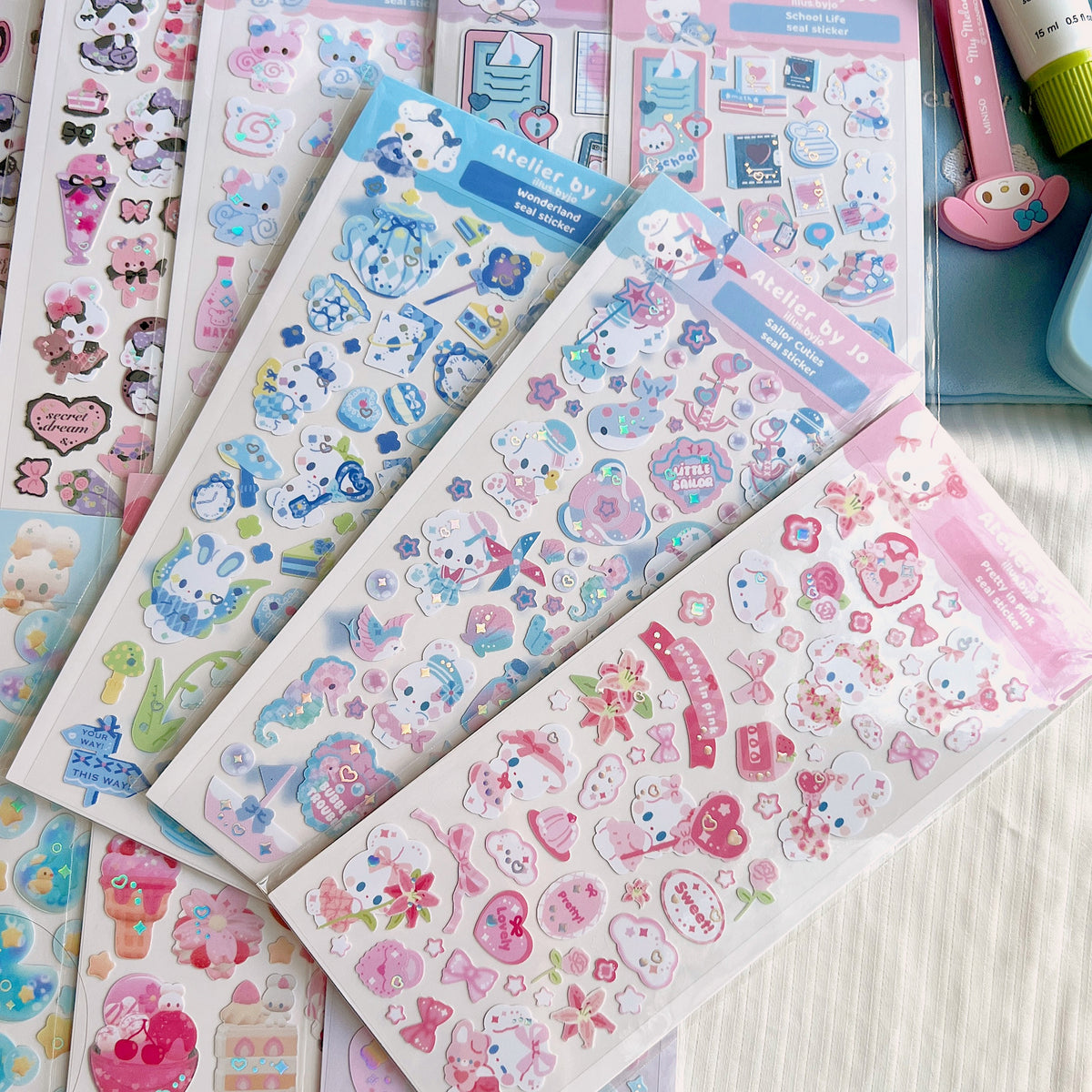 Wonderland Deco Sticker Sheet – Atelier by Jo